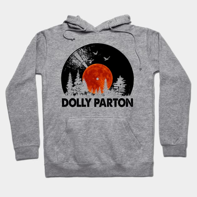 Dolly Name Record Music Forest Gift Hoodie by Mountain River Landscape